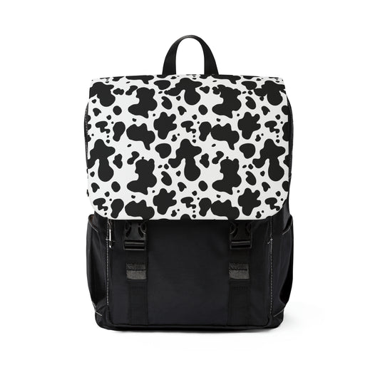 Cow Print Backpack