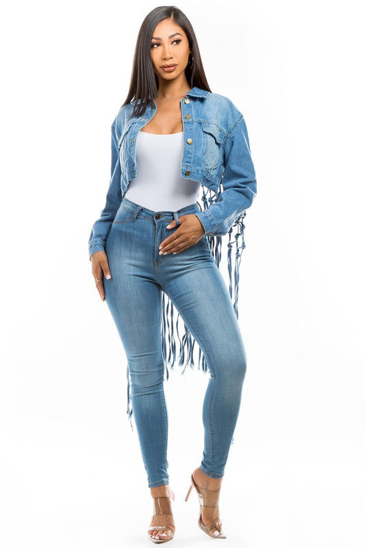 KNOT ME DENIM JACKET