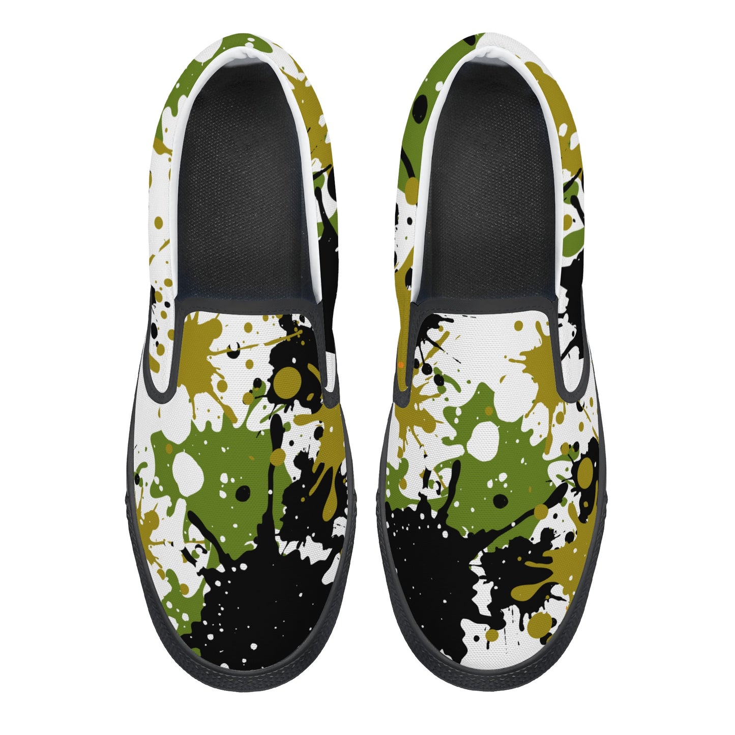 CAMO SPLASH SLIP ON SHOES