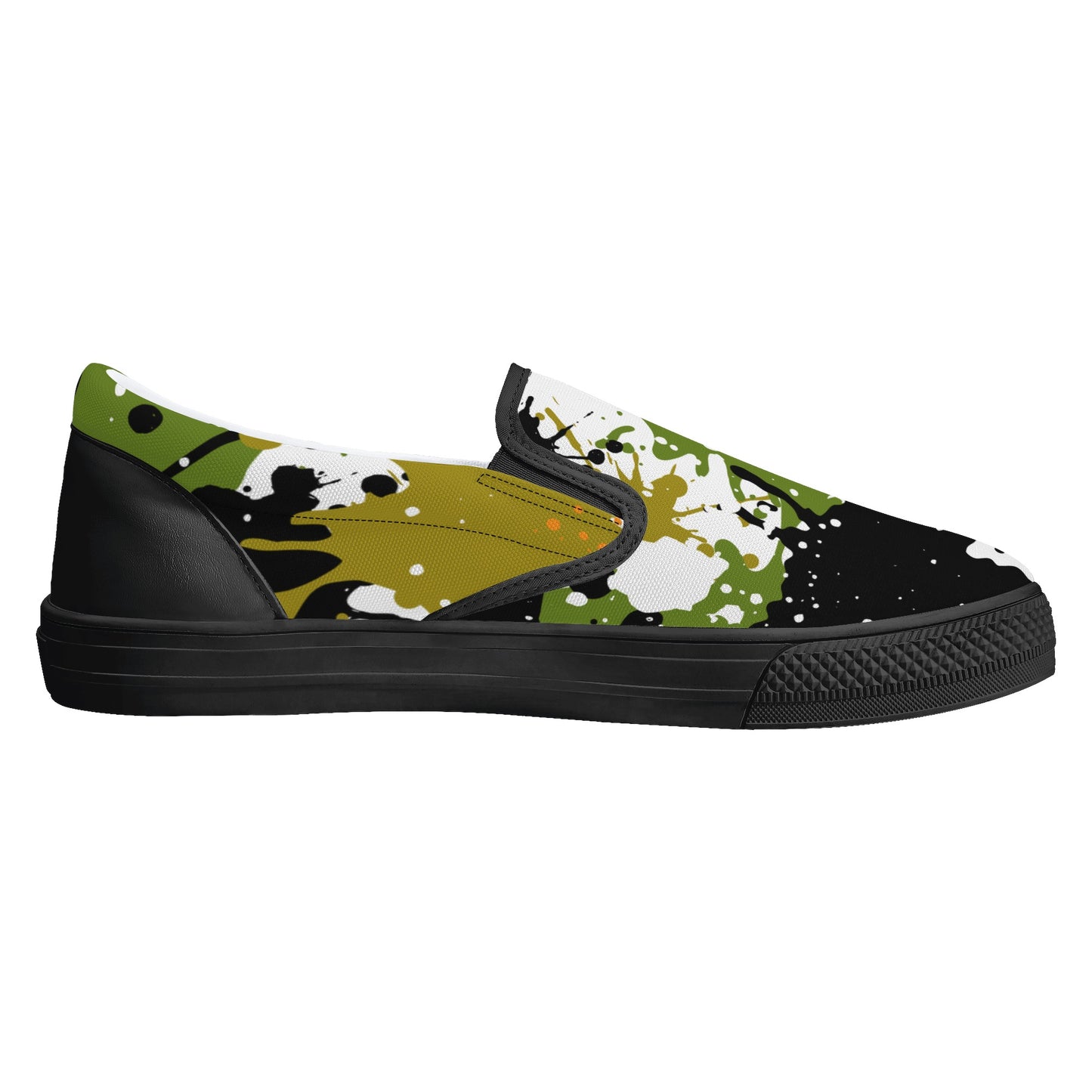 CAMO SPLASH SLIP ON SHOES