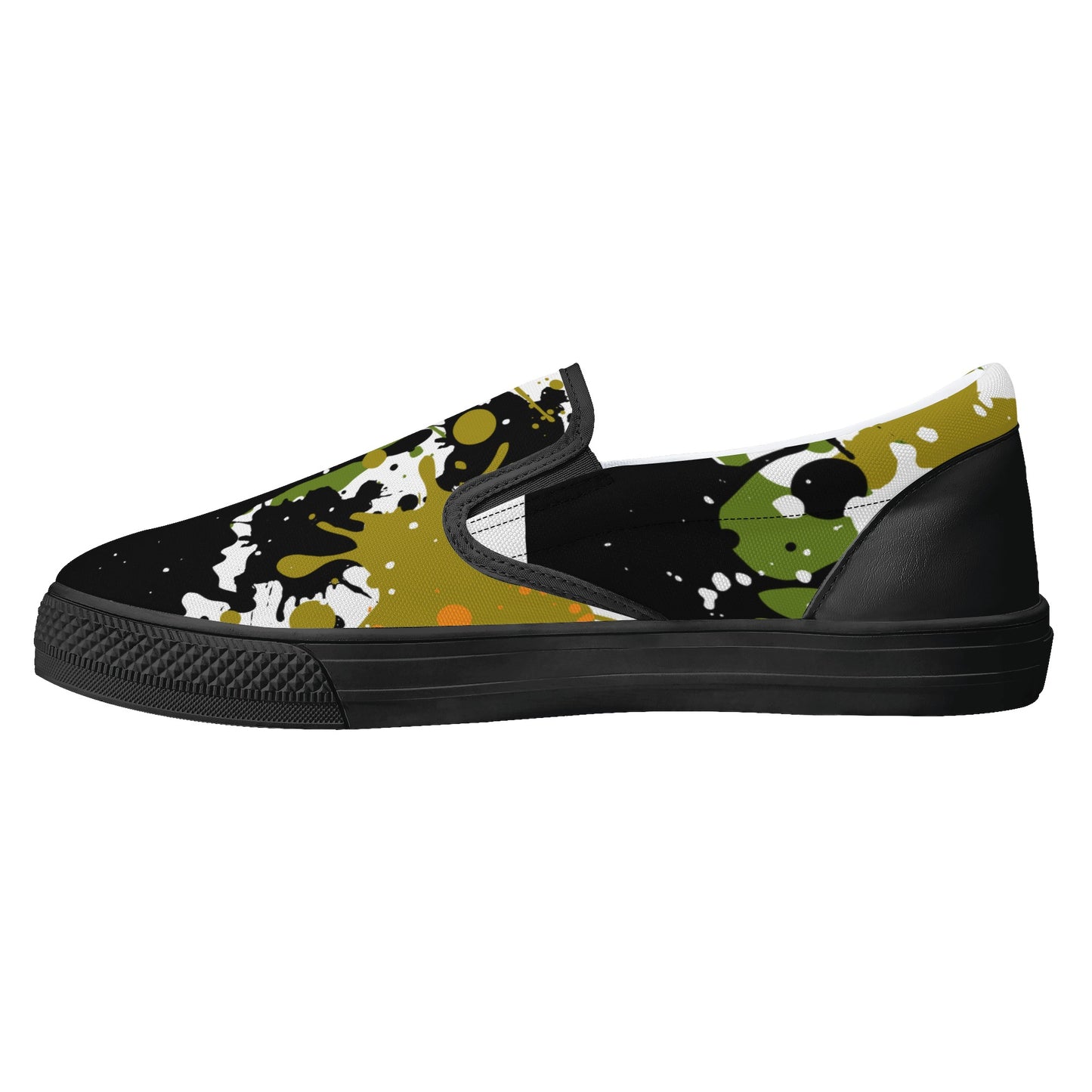 CAMO SPLASH SLIP ON SHOES