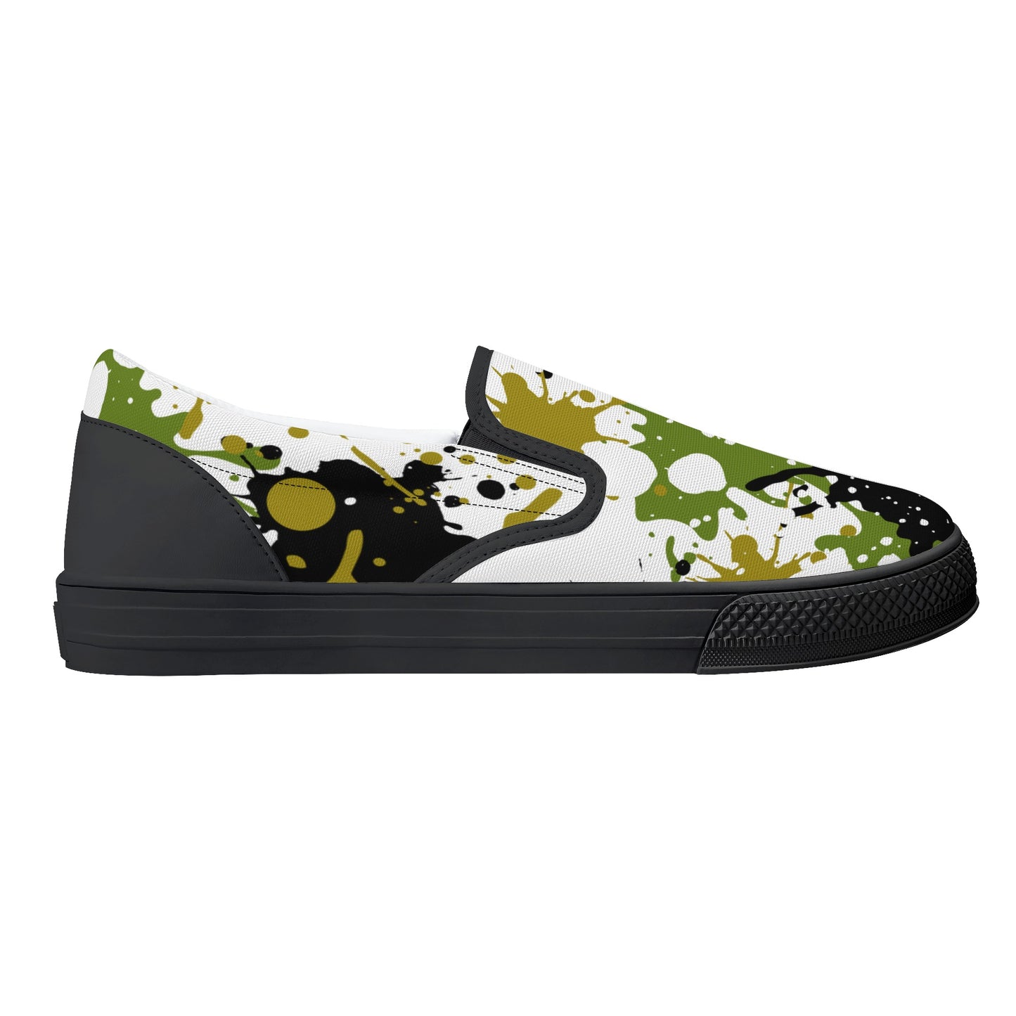 CAMO SPLASH SLIP ON SHOES