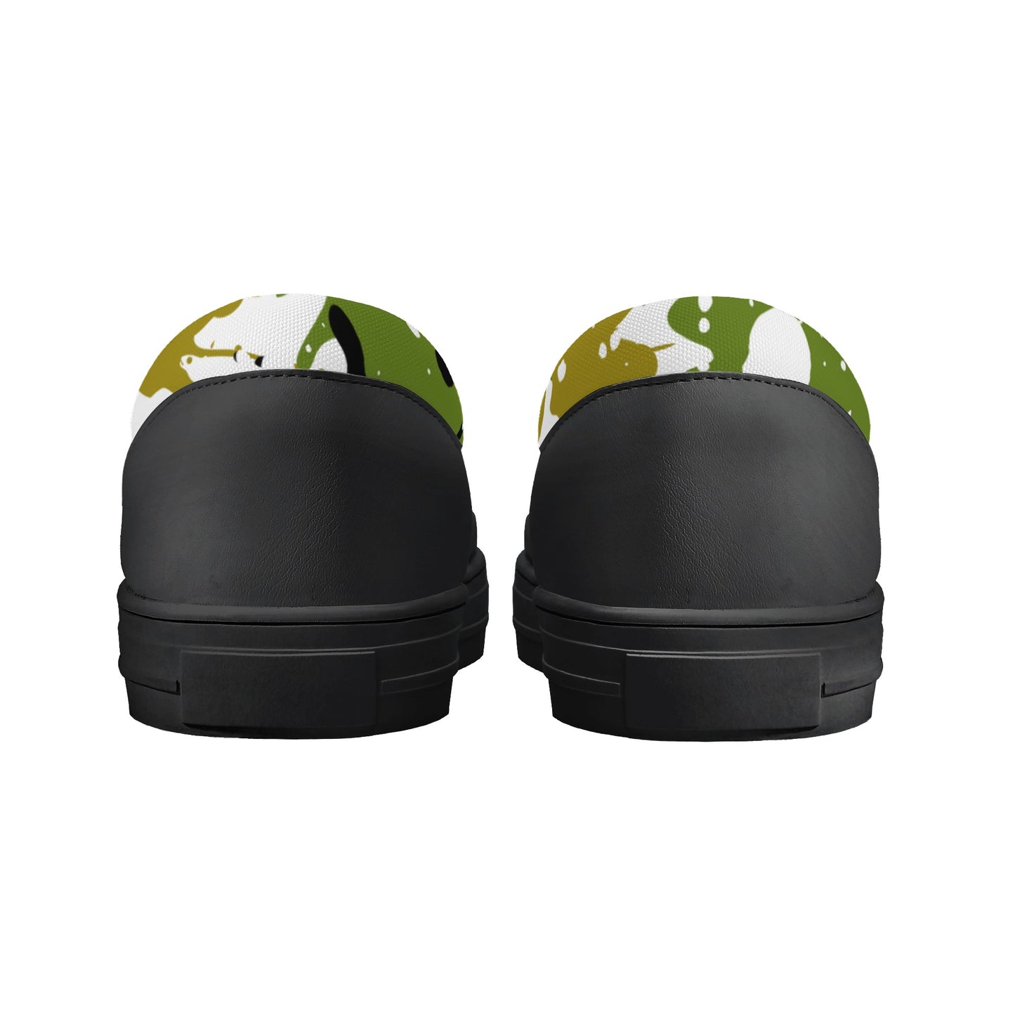 CAMO SPLASH SLIP ON SHOES