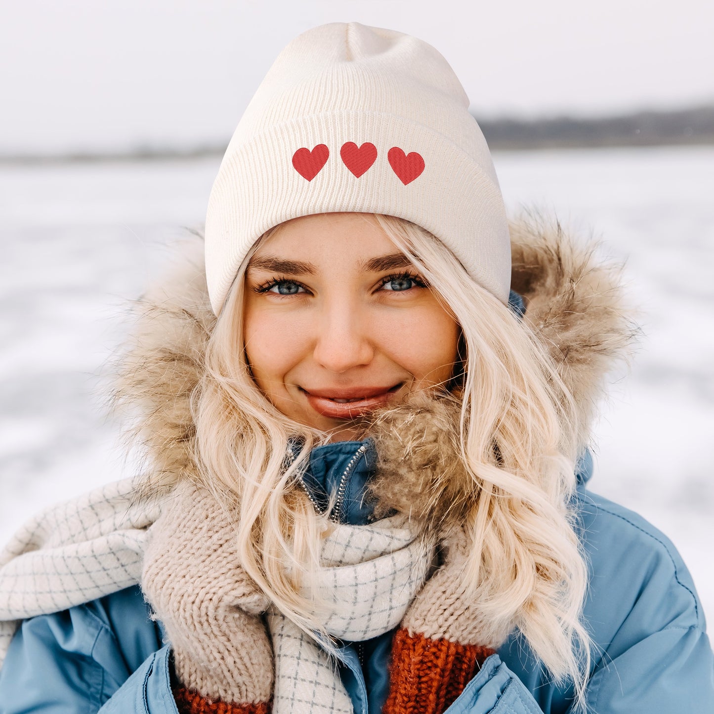 HEART ME EMBROIDERED HAT