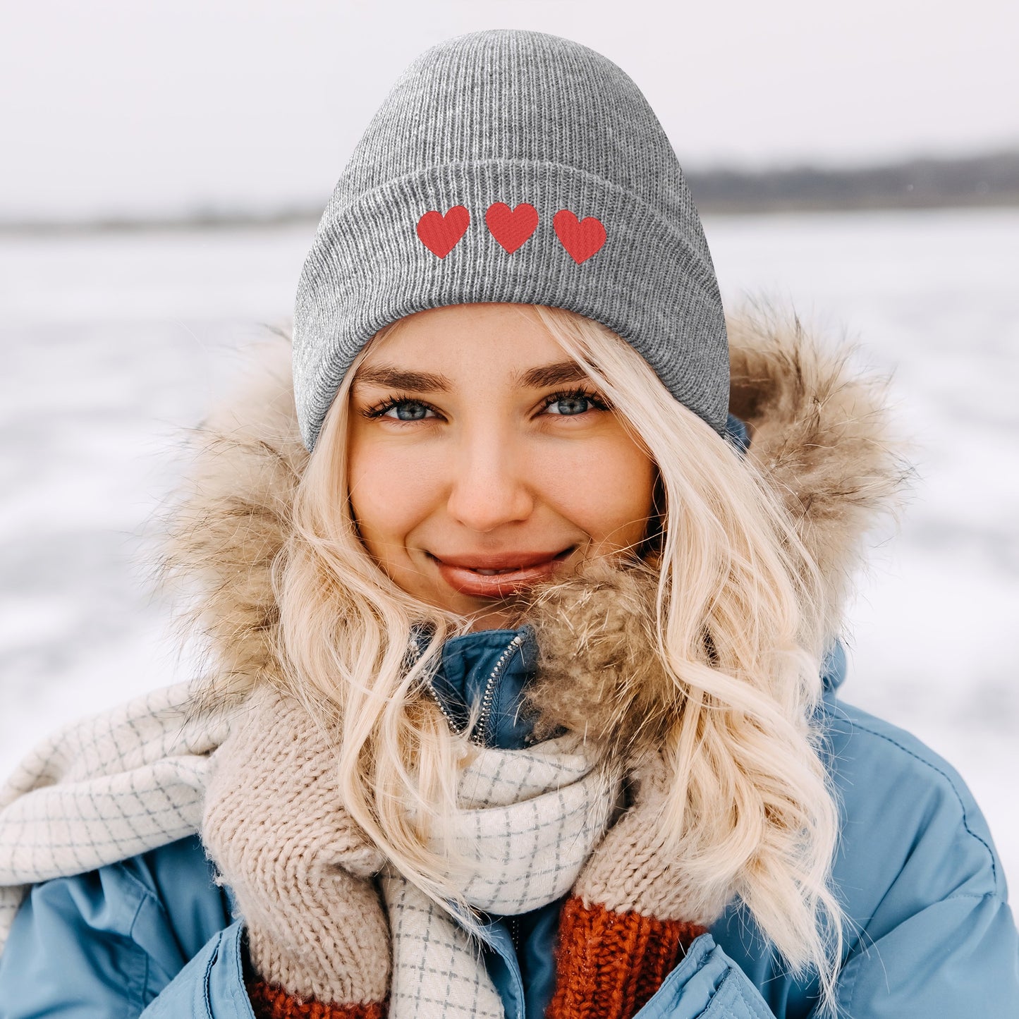 HEART ME EMBROIDERED HAT