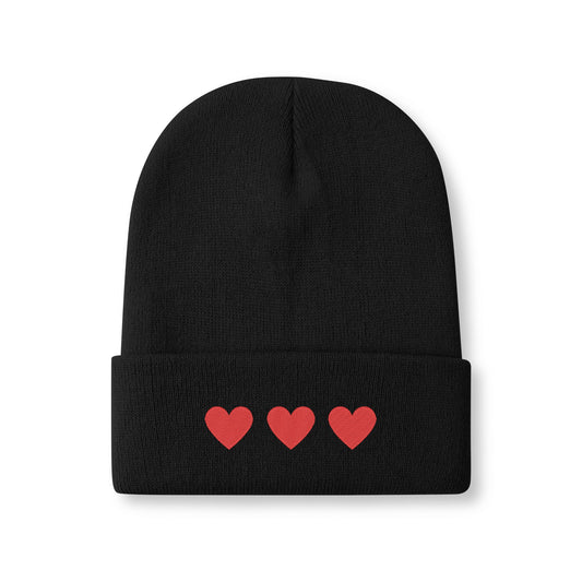 HEART ME EMBROIDERED HAT