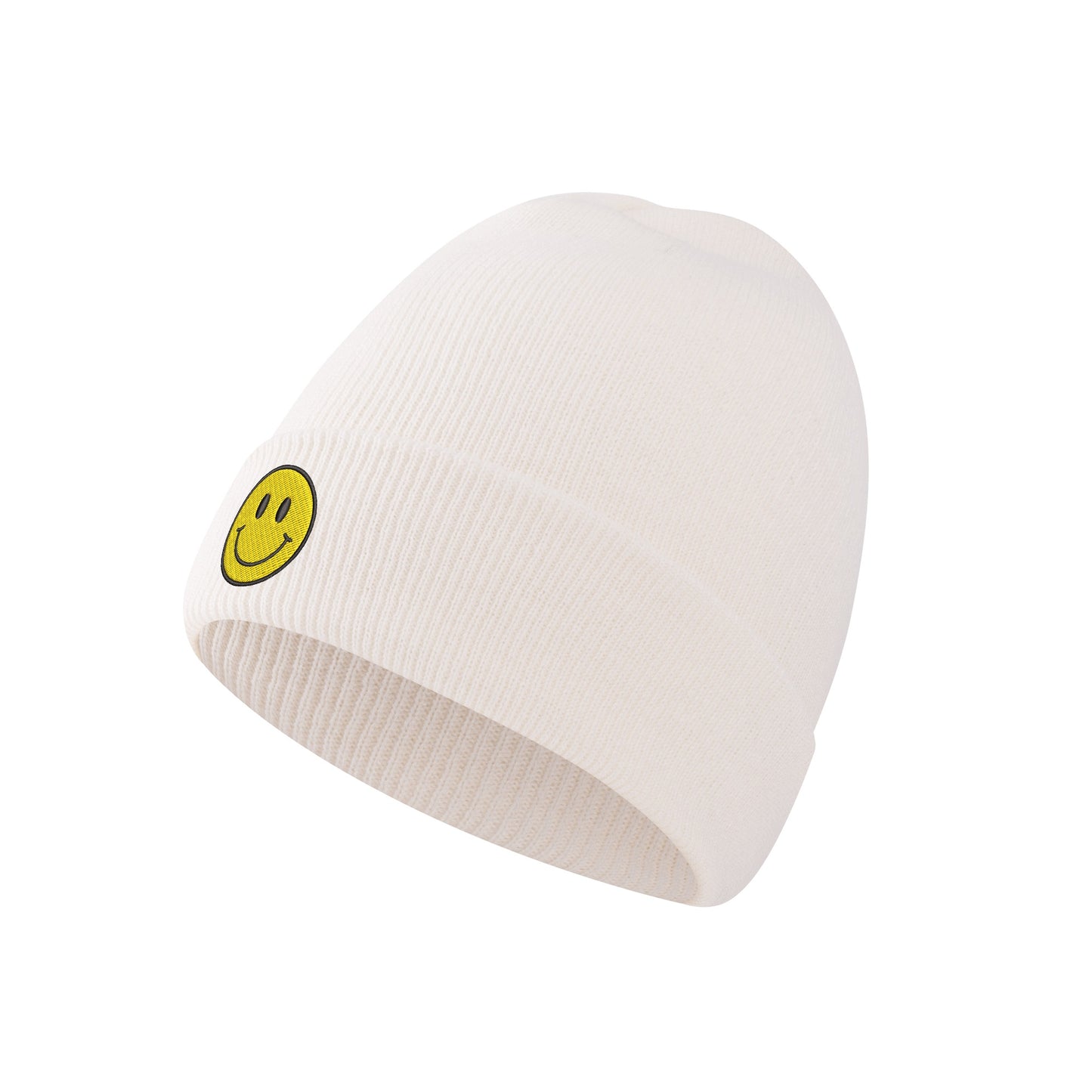 SMILEY EMBROIDERED HAT