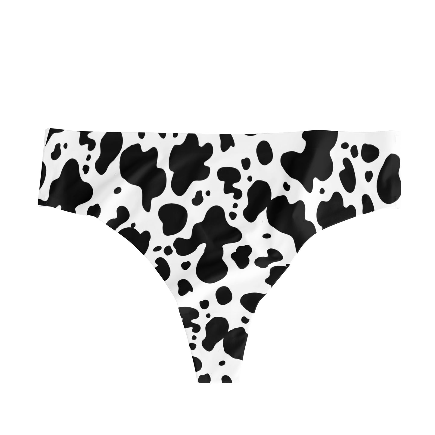 COW PRINT THONG