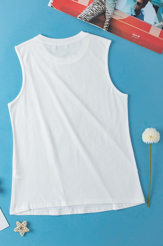 Pleated Tank Top