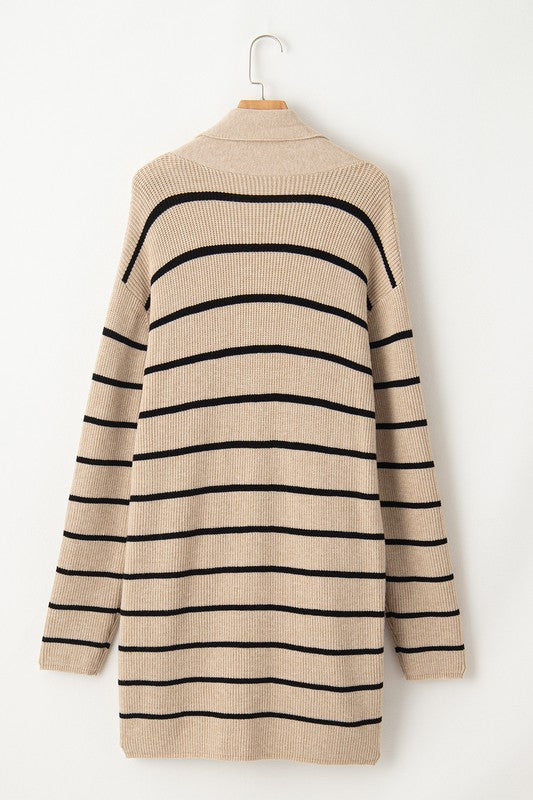 Striped Cardigan