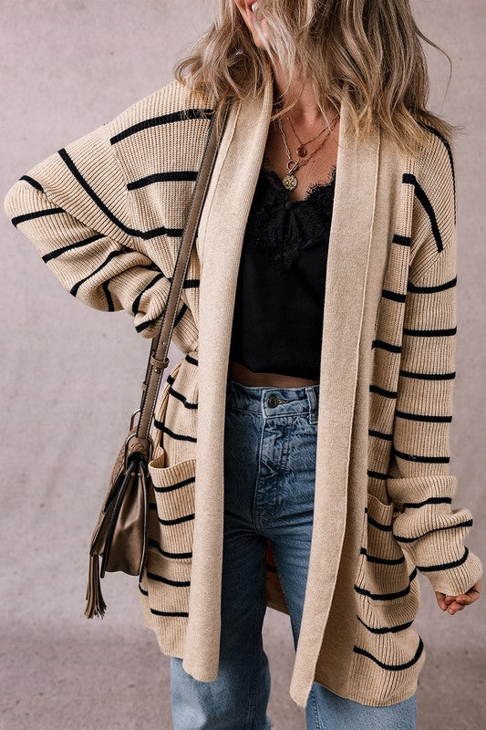 Striped Cardigan