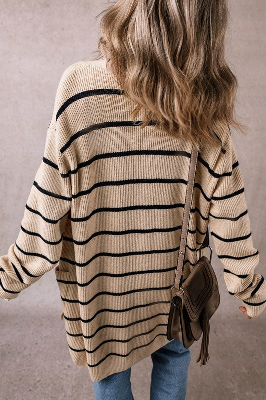 Striped Cardigan