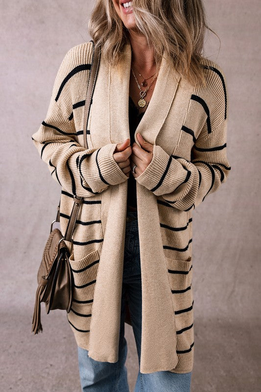 Striped Cardigan