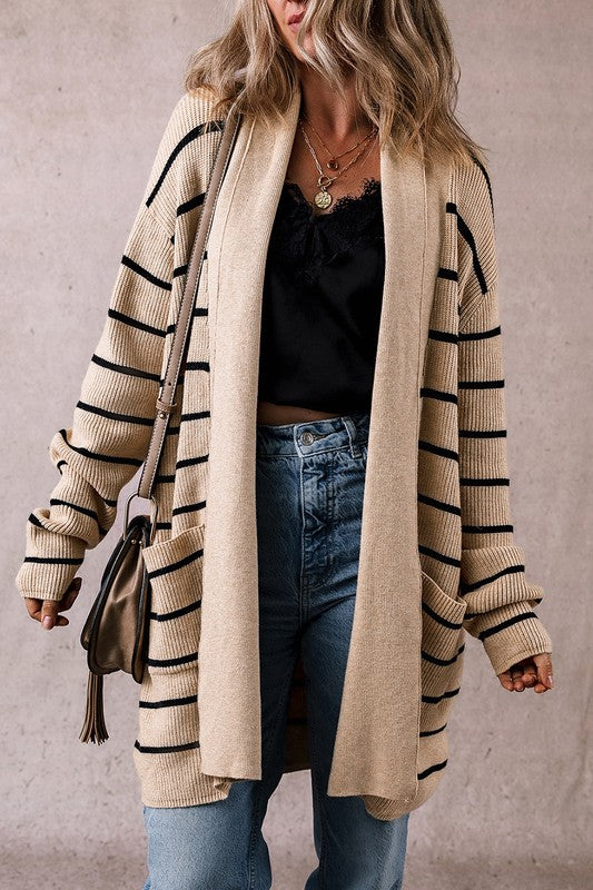 Striped Cardigan