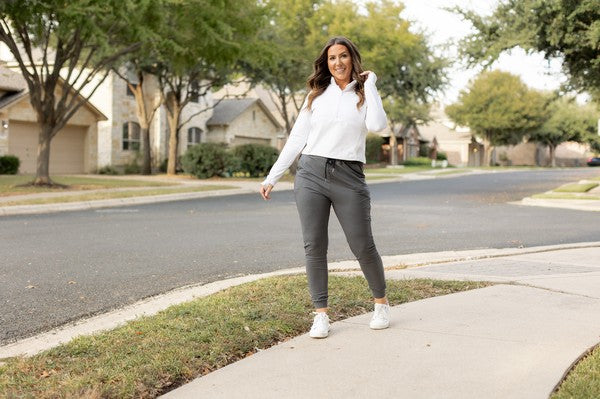 The Cindy Charcoal Lounger Leggings / Jogger