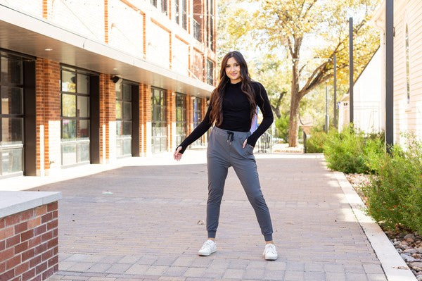 The Cindy Charcoal Lounger Leggings / Jogger