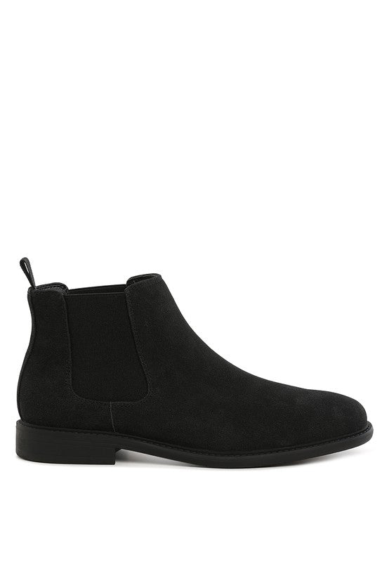 Joham Faux Leather Men Chelsea Boots