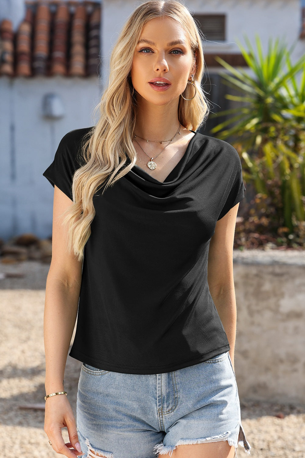 Cowl Neck Blouse