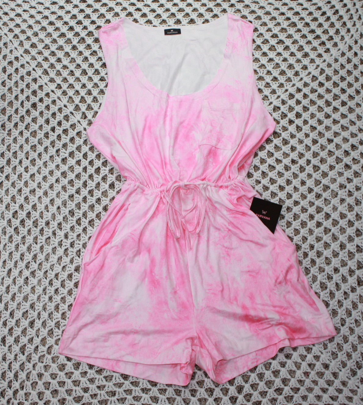 Washed Up Romper | Pink