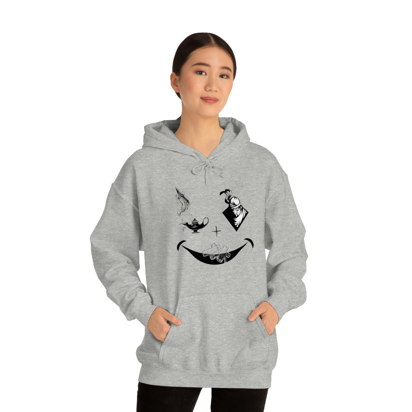 Wish A Ninja Wood Hoodie