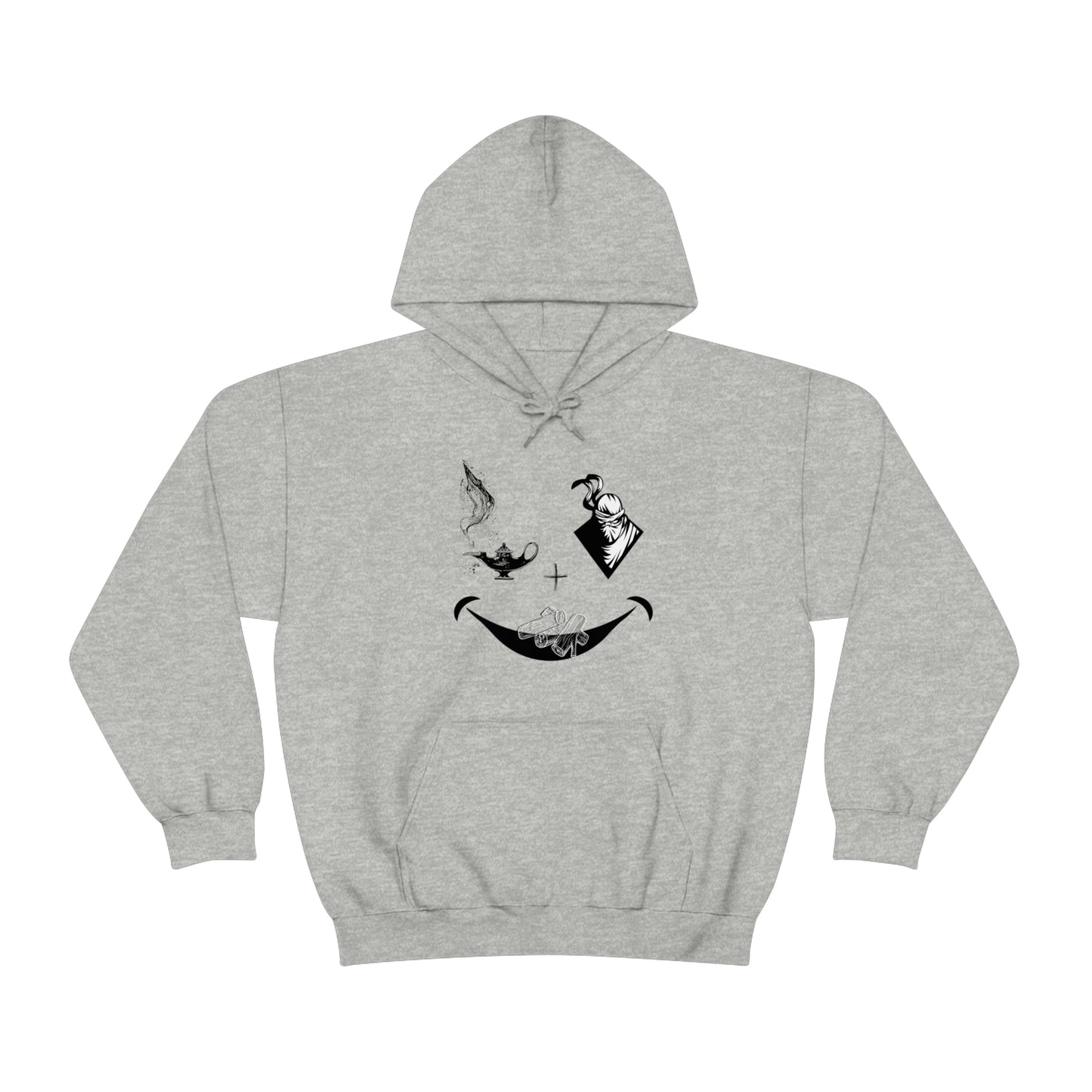 Wish A Ninja Wood Hoodie