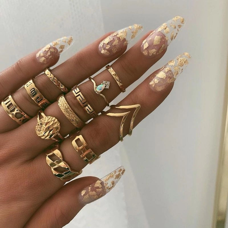 Flawless knuckle ring sets