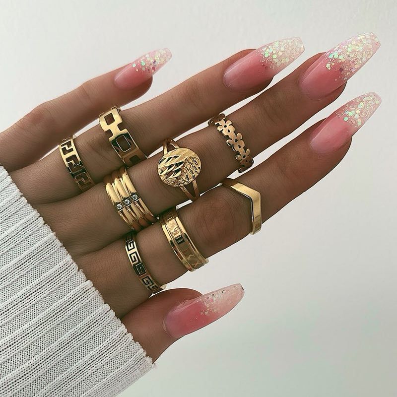 Flawless knuckle ring sets