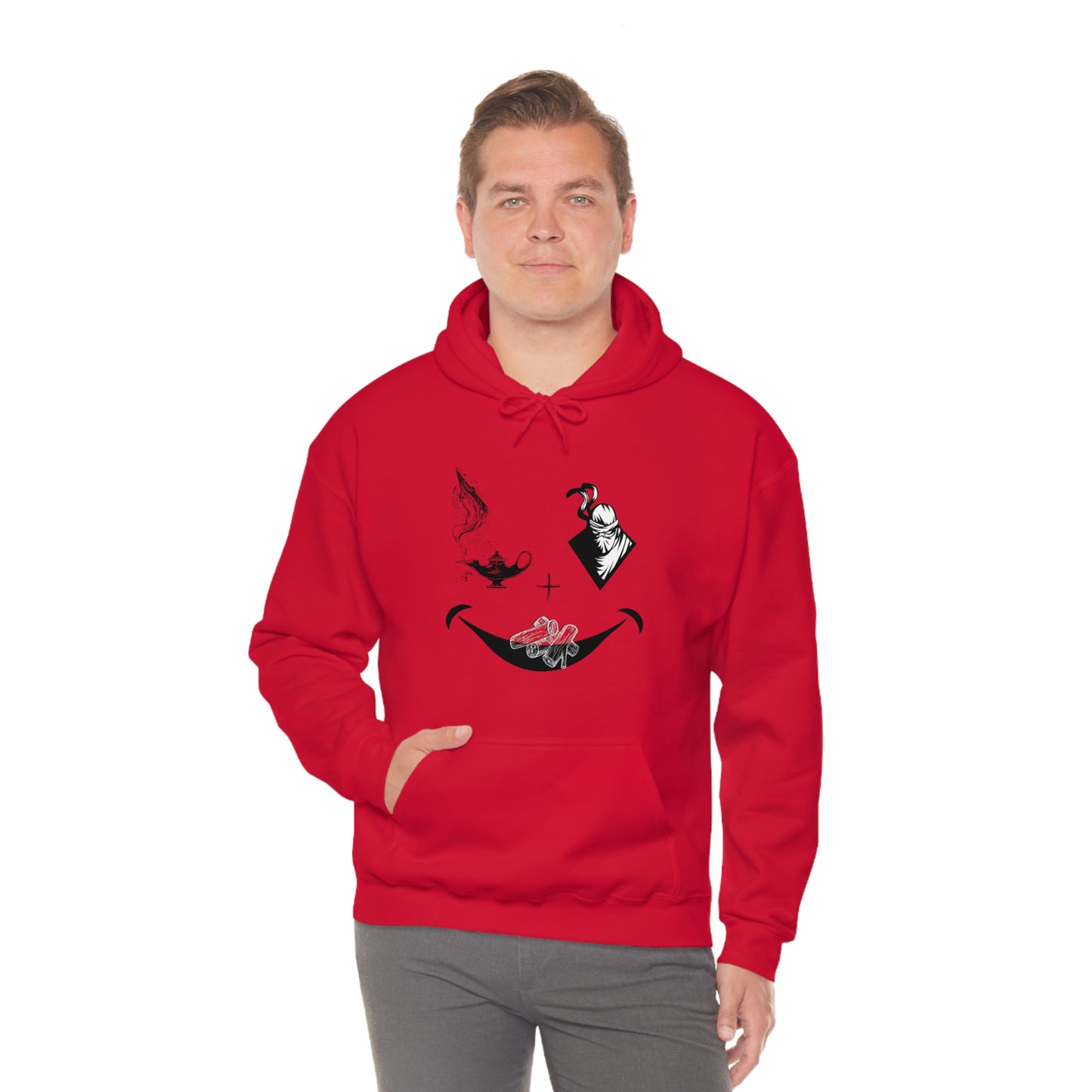 Wish A Ninja Wood Hoodie