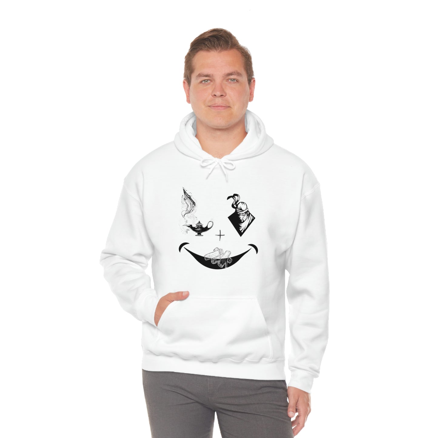 Wish A Ninja Wood Hoodie