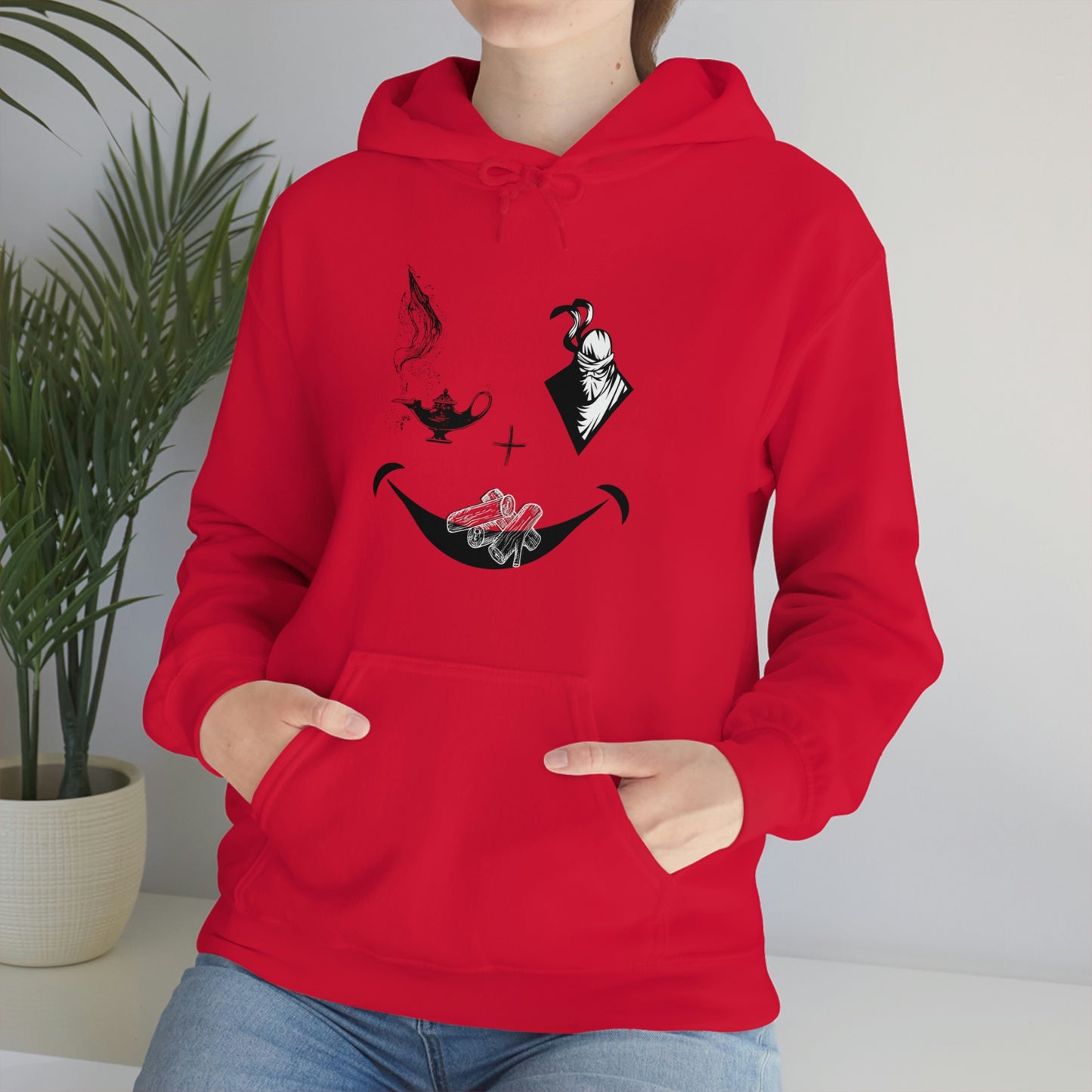 Wish A Ninja Wood Hoodie