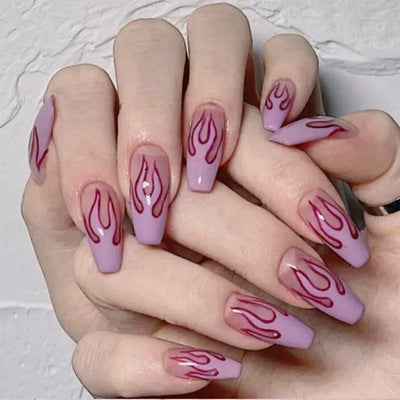 Nail art false nail styles