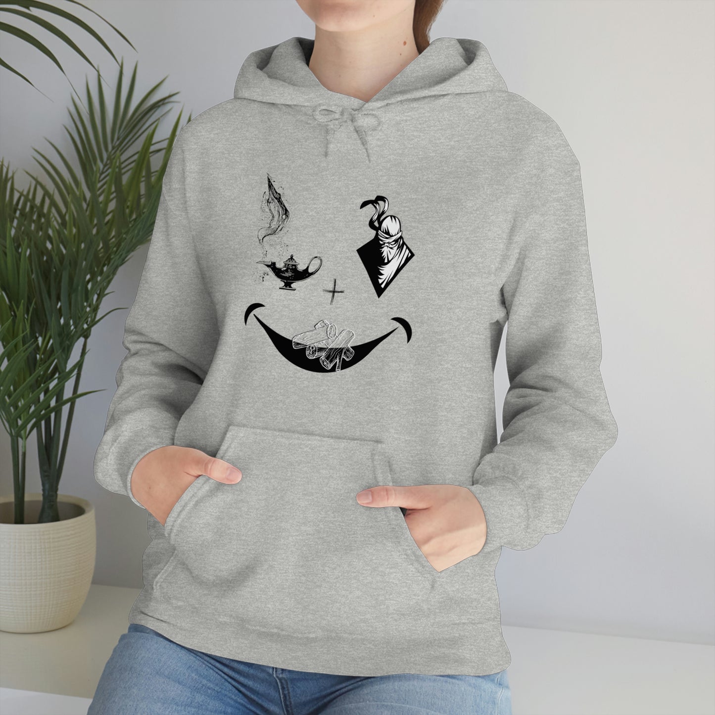 Wish A Ninja Wood Hoodie